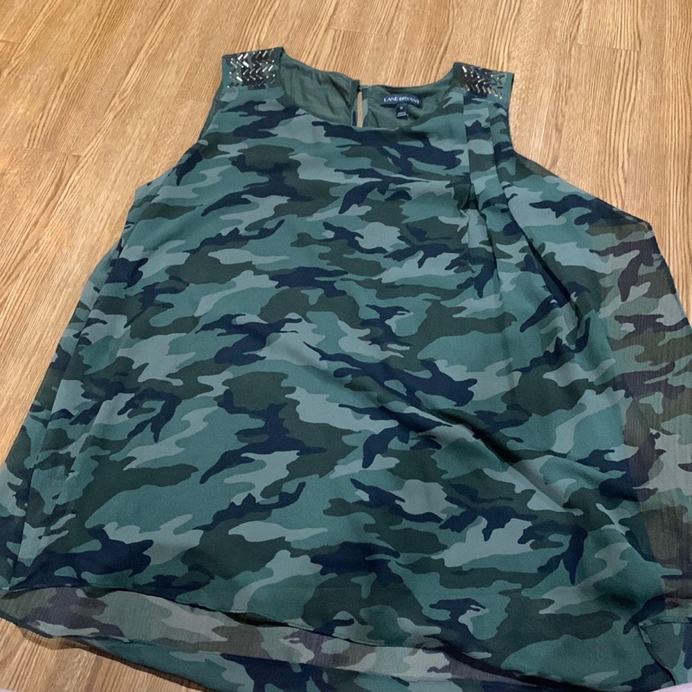 Camo Tank Top - Lane Bryant 16